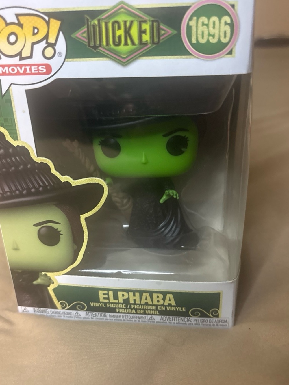 Funko Pop! Movies Elphaba Green and Black Vinyl Figure #1696